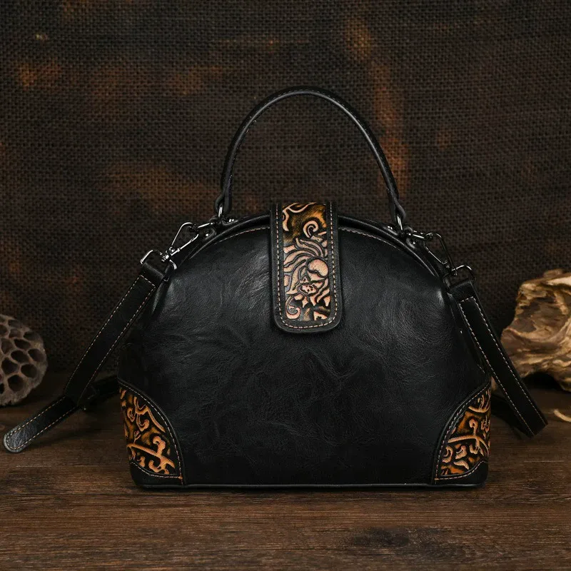 Burgundy Leather Doctor Bag - Item AFS-11 view 4