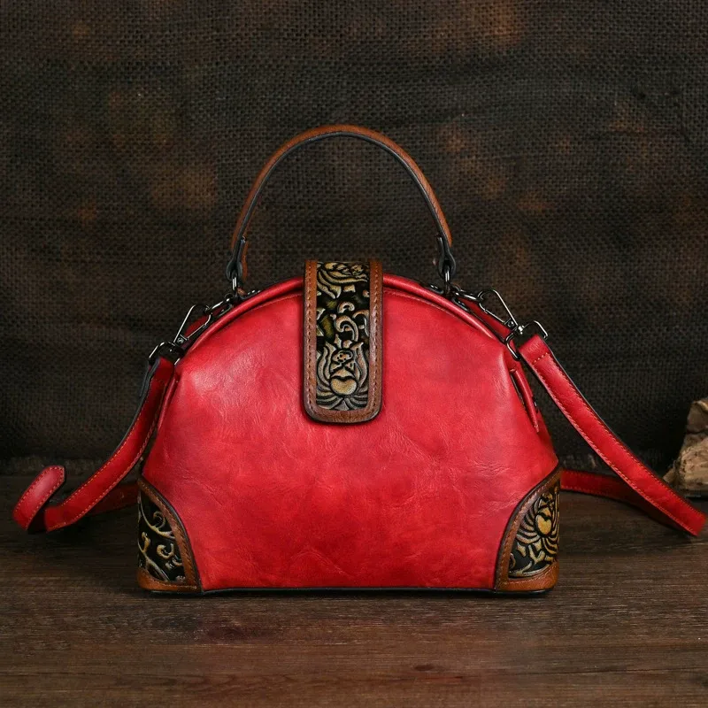 Burgundy Leather Doctor Bag - Item AFS-11 view 5