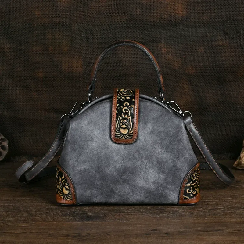 Burgundy Leather Doctor Bag - Item AFS-11 view 9