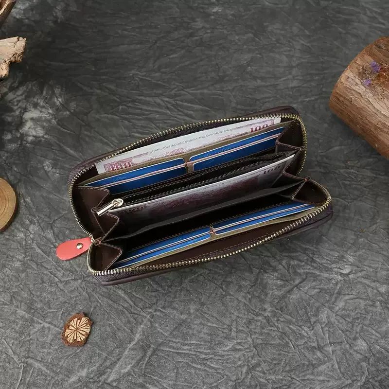 Multicolor Woven Leather Wallet - Item AFS-9 view 5